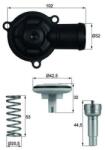 MAHLE Termostat, lichid racire MAHLE TI 220 87D (TI 220 87D)