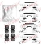 Quick Brake Set accesorii, placute frana QUICK BRAKE 109-0151 (109-0151)