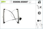 VALEO Mecanism actionare geam VALEO 850696 (850696)