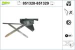 VALEO Mecanism actionare geam VALEO 851328 (851328)