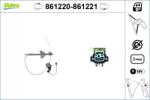 VALEO Mecanism actionare geam VALEO 861221 (861221)