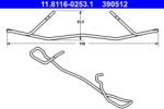 ATE Arc, etrier frana ATE 11.8116-0253.1 (11.8116-0253.1)