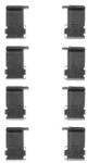 TEXTAR Set accesorii, placute frana TEXTAR 82031200 (82031200)