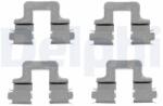 DELPHI Set accesorii, placute frana DELPHI LX0379 (LX0379)