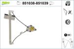 VALEO Mecanism actionare geam VALEO 851038 (851038)