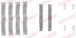 Quick Brake Set accesorii, placute frana QUICK BRAKE 109-0937 (109-0937)