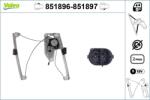 VALEO Mecanism actionare geam VALEO 851896 (851896)