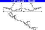 ATE Arc etrier frana axa spate ATE 11.8116-0340.1 (11.8116-0340.1)