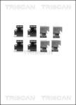 TRISCAN Set accesorii, placute frana TRISCAN 8105 101627 (8105 101627)