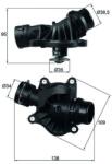 MAHLE Termostat, lichid racire MAHLE TI 234 88 (TI 234 88)