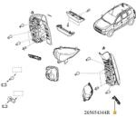 Original Renault Reflector, lumina parcare ORIGINAL RENAULT 265654344R (265654344R)