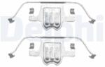 DELPHI Set accesorii, placute frana DELPHI LX0406 (LX0406)