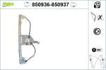 VALEO Mecanism actionare geam VALEO 850936 (850936) - fixbox