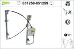 VALEO Mecanism actionare geam VALEO 851258 (851258)