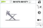 VALEO Mecanism actionare geam VALEO 861070 (861070)