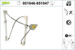 VALEO Mecanism actionare geam VALEO 851046 (851046) - fixbox