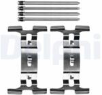 DELPHI Set accesorii, placute frana DELPHI LX0844 (LX0844)