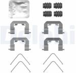 DELPHI Set accesorii, placute frana DELPHI LX0771 (LX0771)