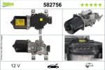 Valeo Motor stergator VALEO 582756 (582756)