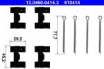 ATE Set accesorii, placute frana ATE 13.0460-0414.2 (13.0460-0414.2)