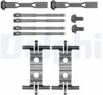 DELPHI Set accesorii, placute frana DELPHI LX0841 (LX0841)