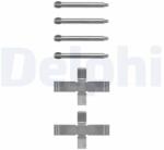 DELPHI Set accesorii, placute frana DELPHI LX0070 (LX0070)