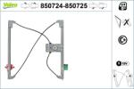 VALEO Mecanism actionare geam VALEO 850724 (850724) - fixbox