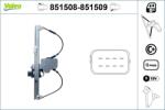 VALEO Mecanism actionare geam VALEO 851508 (851508)