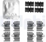 DELPHI Set accesorii, placute frana DELPHI LX0818 (LX0818)