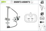 VALEO Mecanism actionare geam VALEO 850972 (850972)