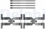 DELPHI Set accesorii, placute frana DELPHI LX0796 (LX0796)