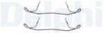 DELPHI Set accesorii, placute frana DELPHI LX0210 (LX0210)