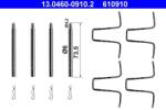 ATE Set accesorii, placute frana ATE 13.0460-0910.2 (13.0460-0910.2)