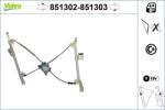 VALEO Mecanism actionare geam VALEO 851302 (851302) - fixbox