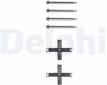DELPHI Set accesorii, placute frana DELPHI LX0268 (LX0268)