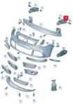Original Vw Group Suport, bara protectie ORIGINAL VW GROUP 6Q0 807 183A (6Q0 807 183A)