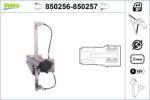 VALEO Mecanism actionare geam VALEO 850256 (850256)