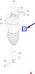Original Tesla Amortizor pneumatic dreapta axa spate [DV4W] ORIGINAL TESLA 1067466-25-C (106746625C)