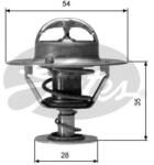 GATES Termostat, lichid racire GATES TH04282G1 (TH04282G1) - fixbox