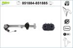 VALEO Mecanism actionare geam VALEO 851884 (851884)