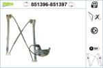 VALEO Mecanism actionare geam VALEO 851396 (851396)