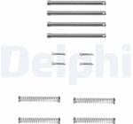 DELPHI Set accesorii, placute frana DELPHI LX0097 (LX0097)