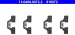 ATE Set accesorii, placute frana ATE 13.0460-0072.2 (13.0460-0072.2)