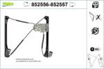 VALEO Mecanism actionare geam VALEO 852556 (852556)