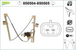 VALEO Mecanism actionare geam VALEO 850504 (850504)