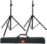 JBL Set stative boxe JBL SPKSTMASET, aluminiu, reglabil, cu geanta de transport, negru (JBLSPKSTMASET)