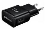 Samsung hálózati töltő USB aljzat (15W, EP-TA200EBE, gyorstöltő) FEKETE (90915)