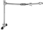 Gibraltar Rack System Chrome Series II Curved Drumrack Extension, GDR050C-CHR
