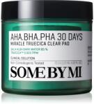 Some By Mi AHA∙BHA∙PHA 30 Days Miracle Truecica Clear Pad tisztító vattakorong problémás és pattanásos bőrre 70 db