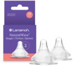 Lansinoh etetőcumi extra lassú folyású 2db 75701